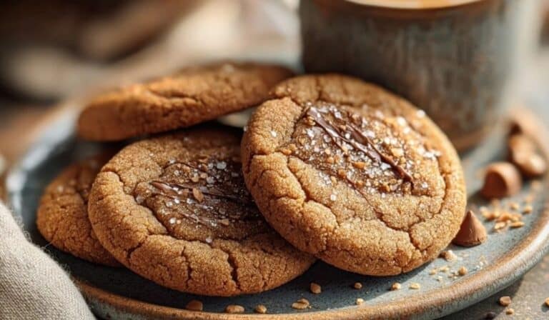 Coffee Dipping Cookies served with espresso in a cozy setting