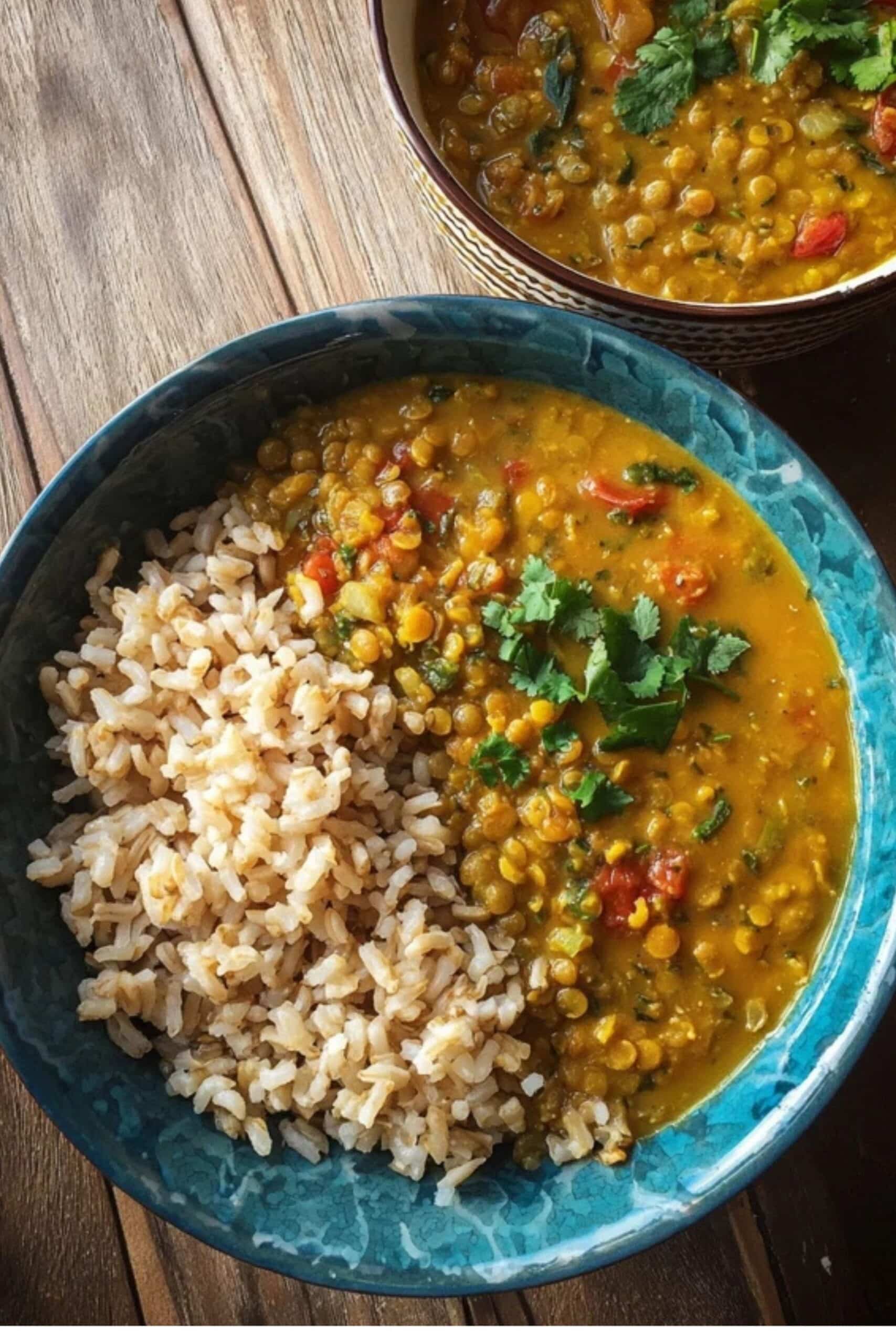 Dhal With Rice Lentil Dal with Brown Rice: Easy 1-Pot Healthy Dinner